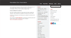 Desktop Screenshot of kqaquizzes.org